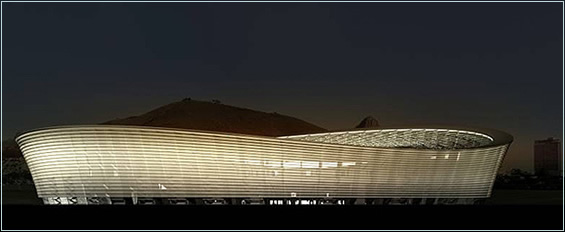 Stadion in Kaapstad, lees meer hierover >>